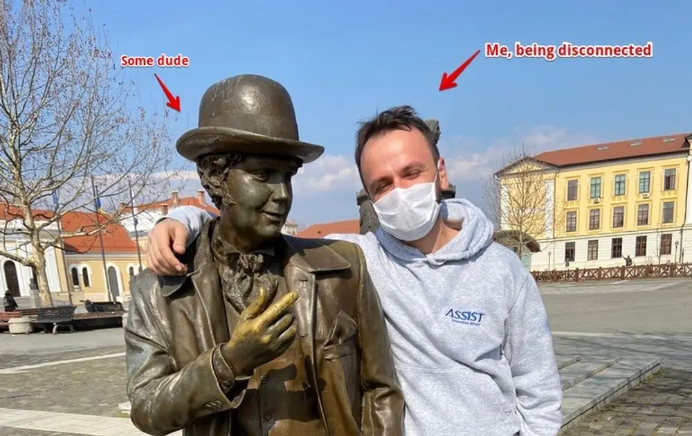 Step away for a moment, disconnect