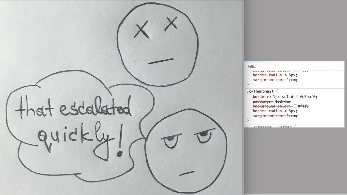 How to write cleaner CSS when implementing a responsive design