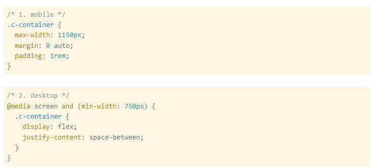 Focus on essentials inspect