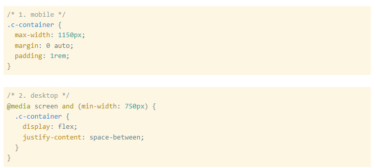 Focus on essentials inspect