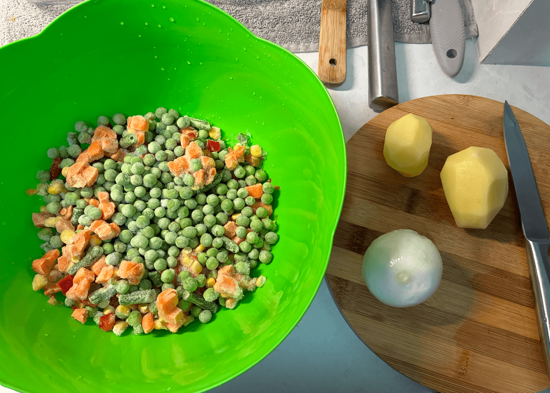 I only have vegetables